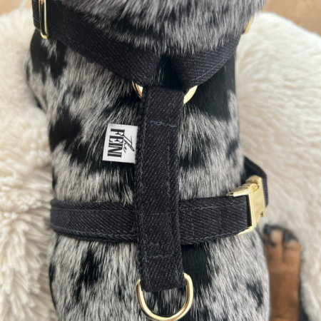 Denim Schwarz Geschirr